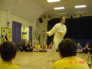 school tai chi demo