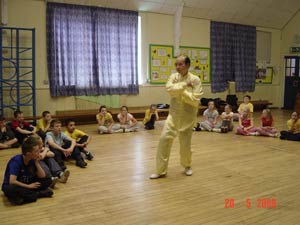 school tai chi demo