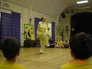 school tai chi demo